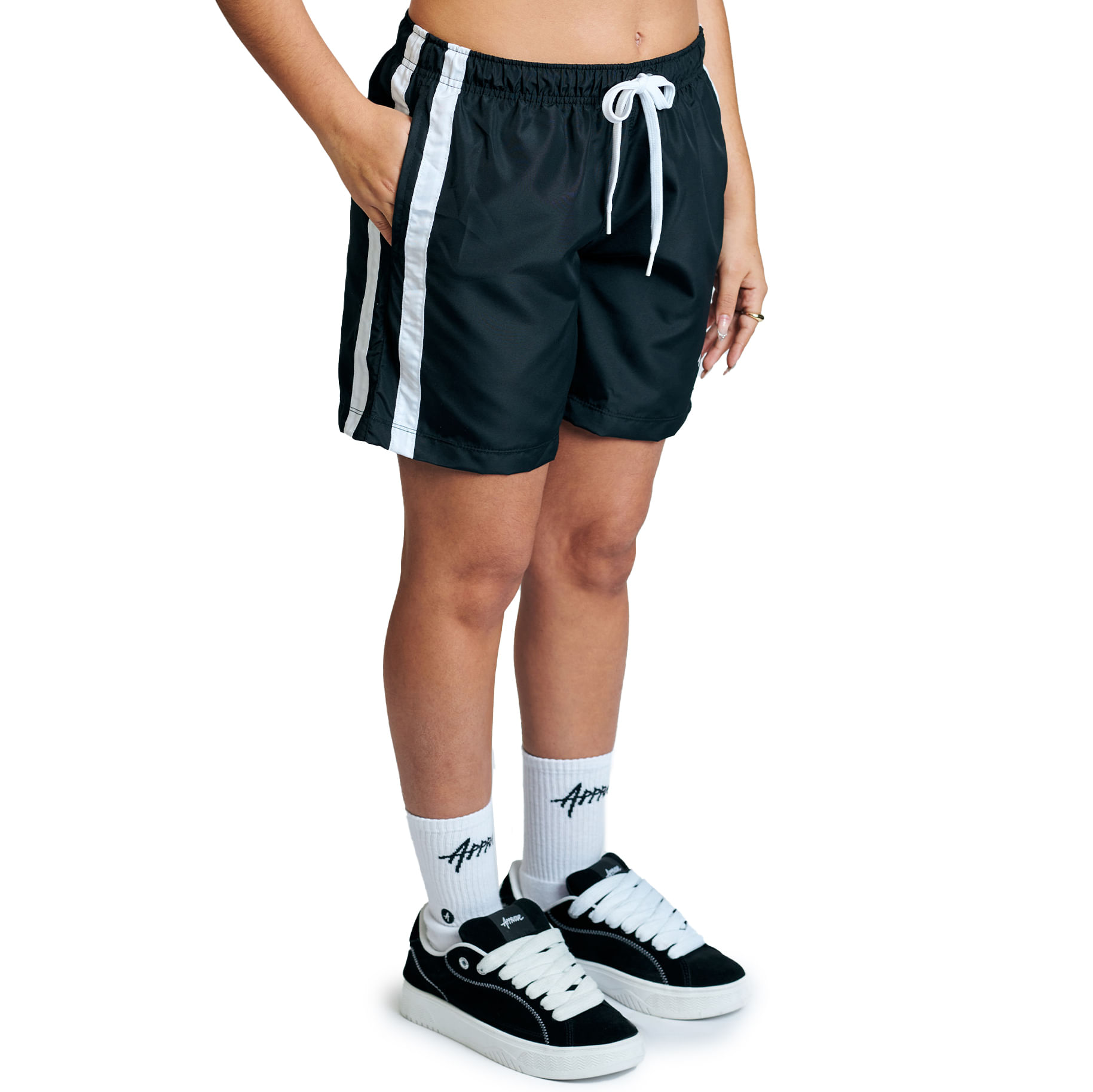 Approve Bermuda 7659-PPP M 9INCHES CLASSIC Preto Poliester -4-